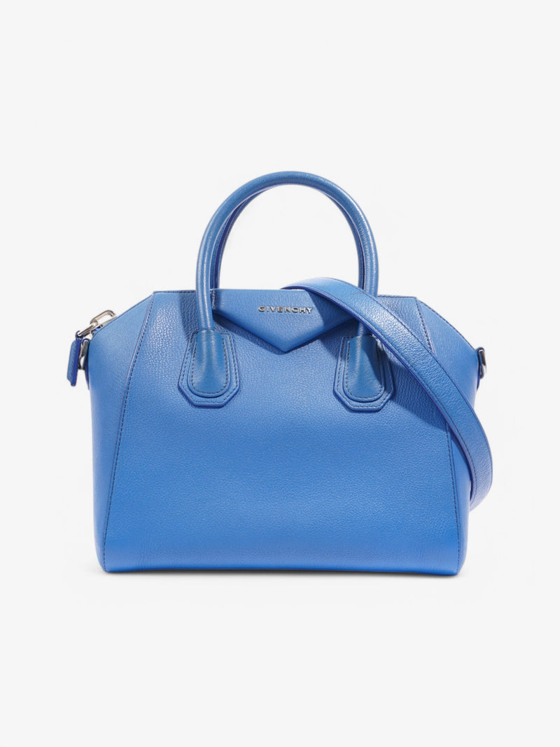  Givenchy Antigona Blue Leather Small