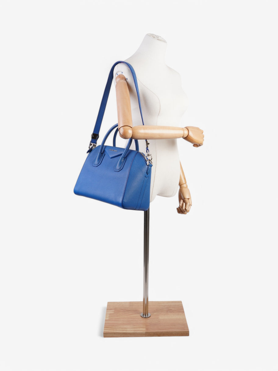 Givenchy Antigona Blue Leather Small Image 2