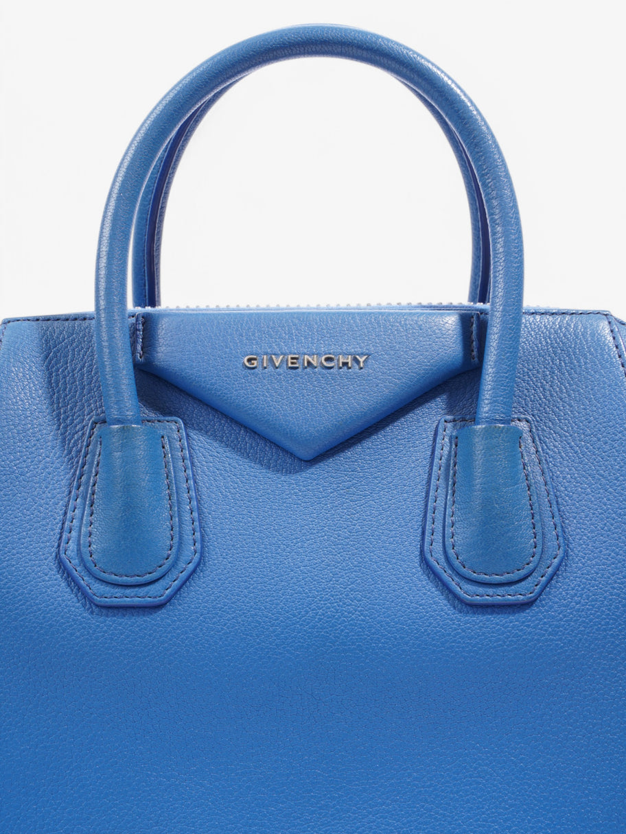 Givenchy Antigona Blue Leather Small Image 7