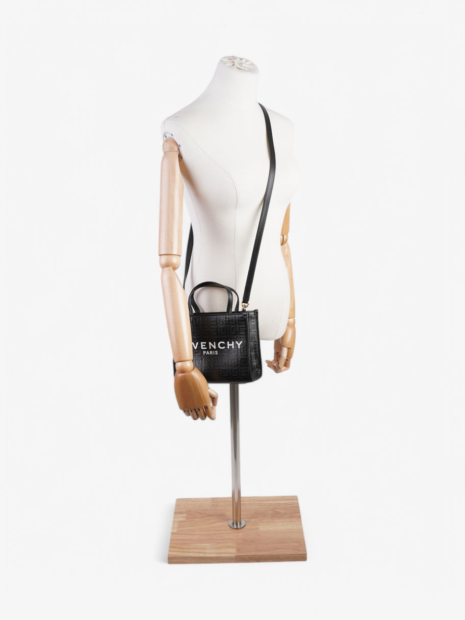 Givenchy Mini G Tote Black / White Leather Image 2