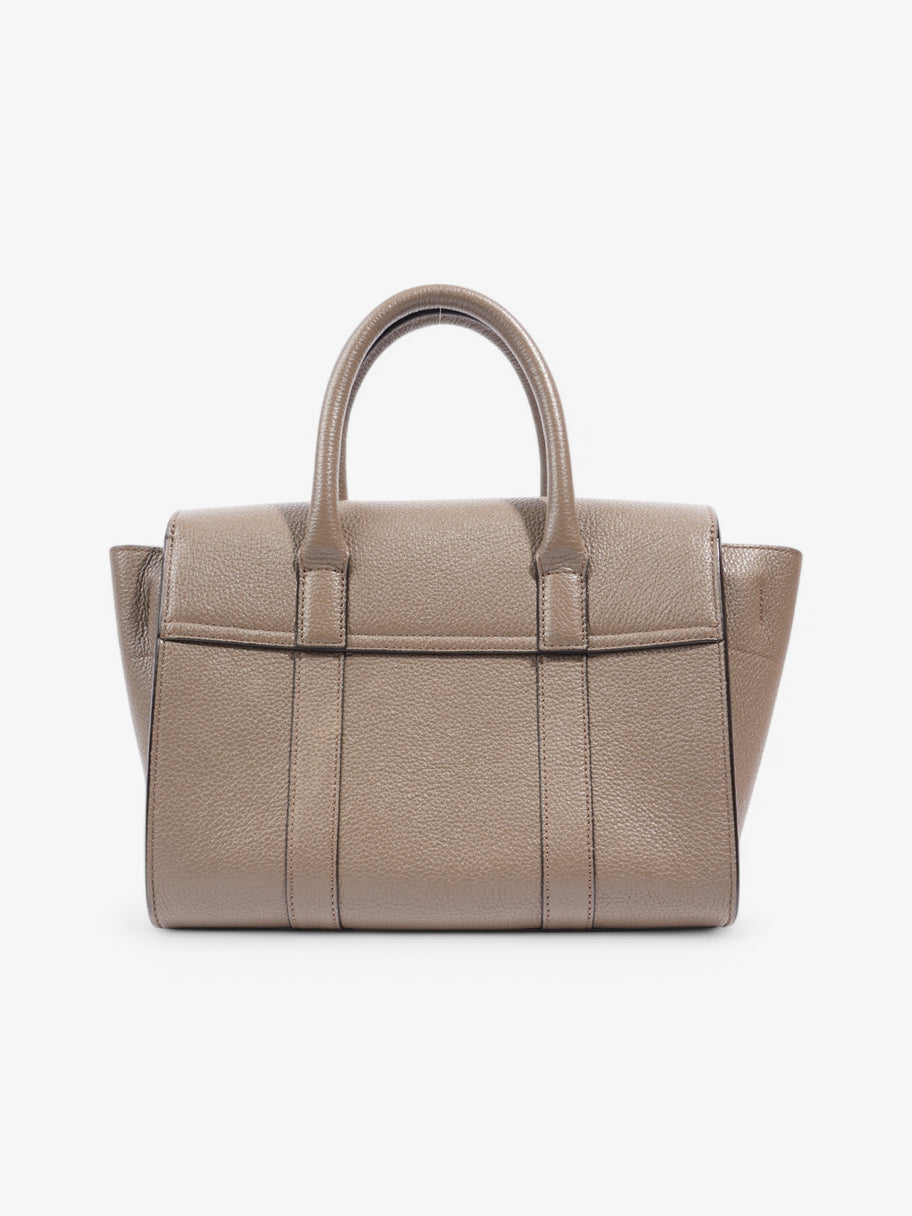 Mulberry Small Bayswater Grey Grained Leather Image 4