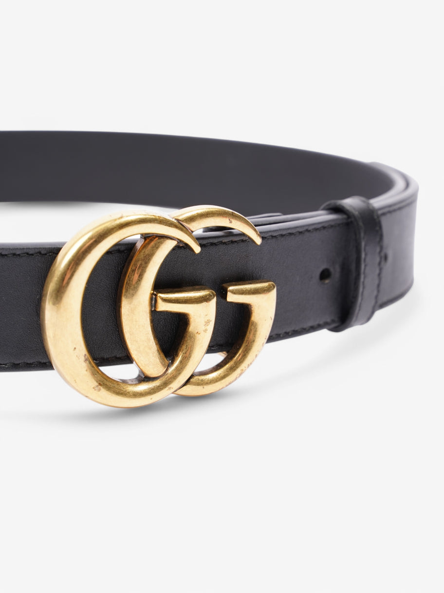 Gucci Marmont GG Belt Black Leather Image 3