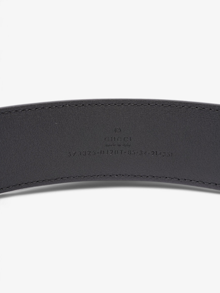 Gucci Belt Black Leather 85cm 34