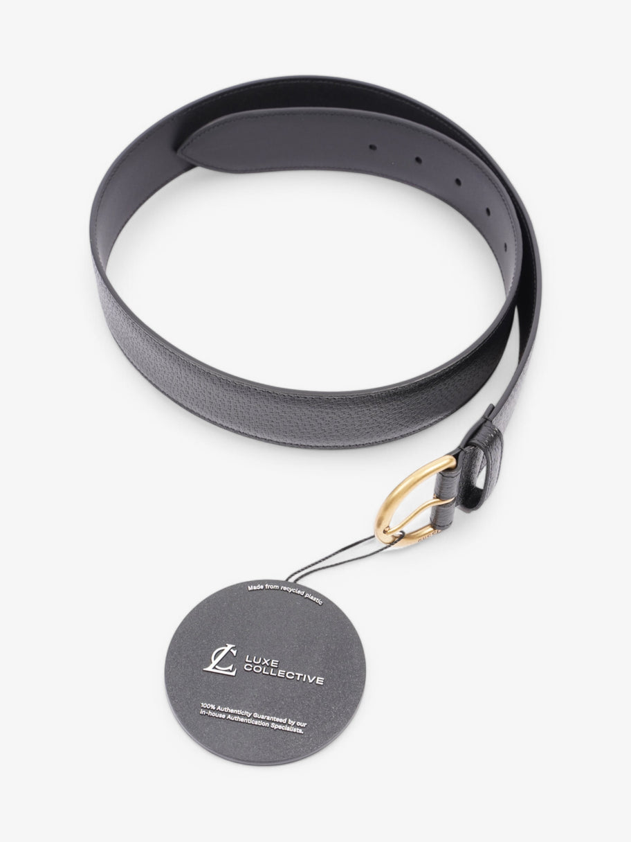 Gucci Belt Black Leather 85cm 34