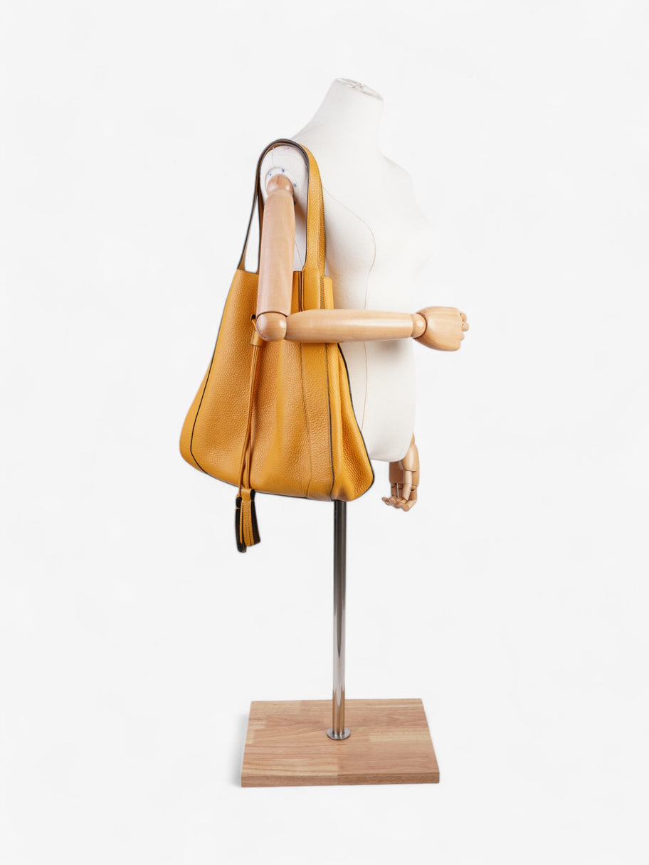 Mulberry Millie Tote Mustard Calfskin Leather Image 2