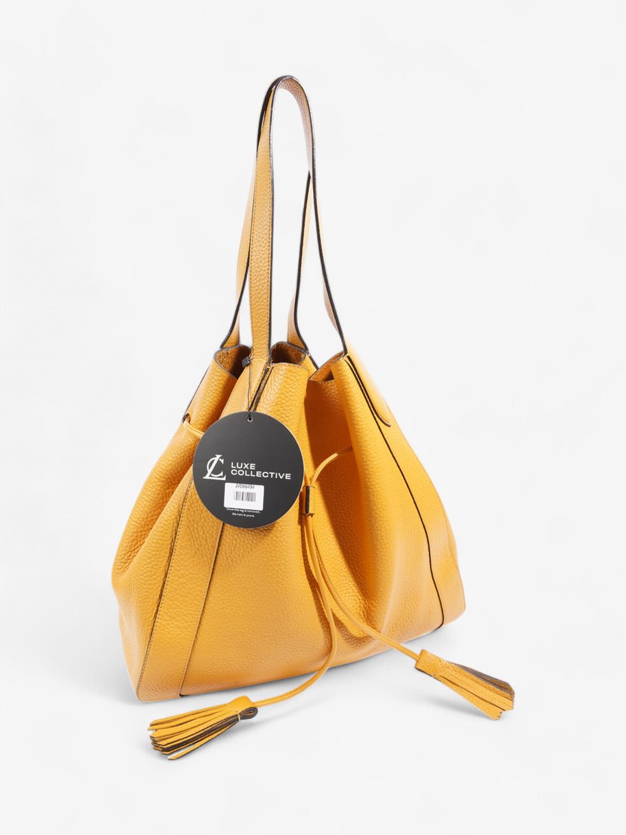 Mulberry Millie Tote Mustard Calfskin Leather Image 12