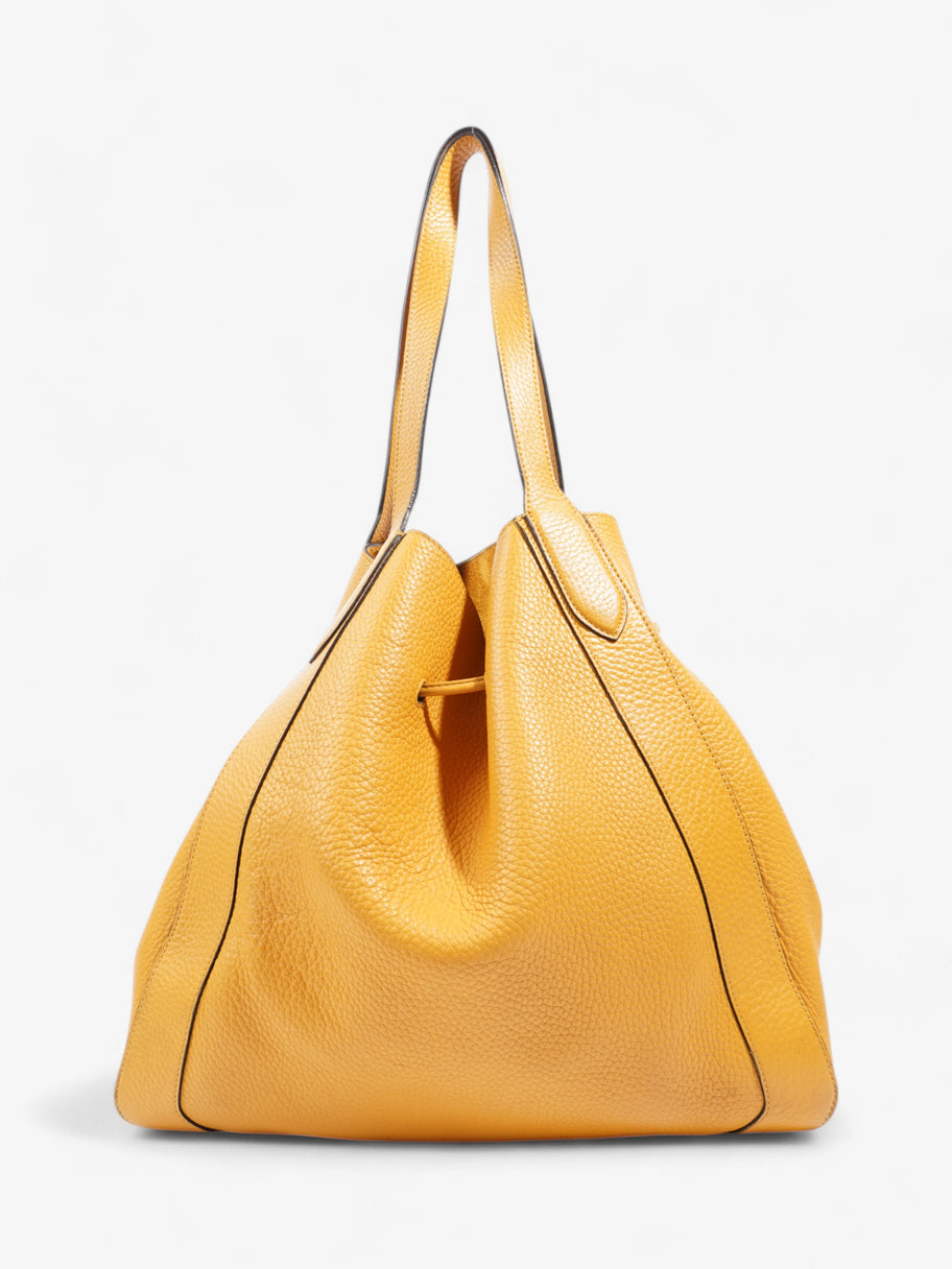 Mulberry Millie Tote Mustard Calfskin Leather Image 4