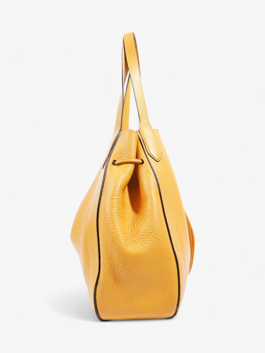 Mulberry Millie Tote Mustard Calfskin Leather Image 5