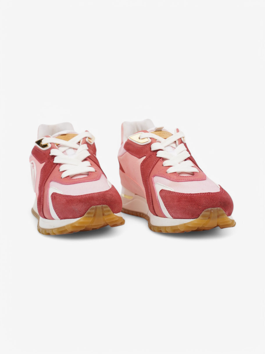 Louis Vuitton Runaway Pink / White Suede EU 37 UK 4 Image 2