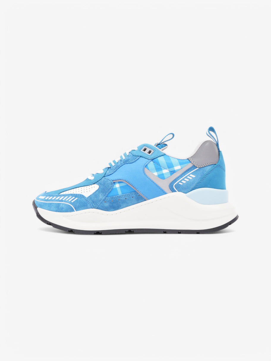 Burberry Sean Trainer Blue Suede EU 42 UK 8 Image 3