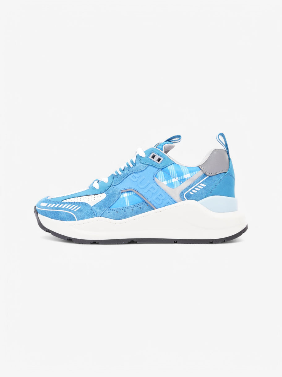 Burberry Sean Trainer Blue Suede EU 42 UK 8 Image 5