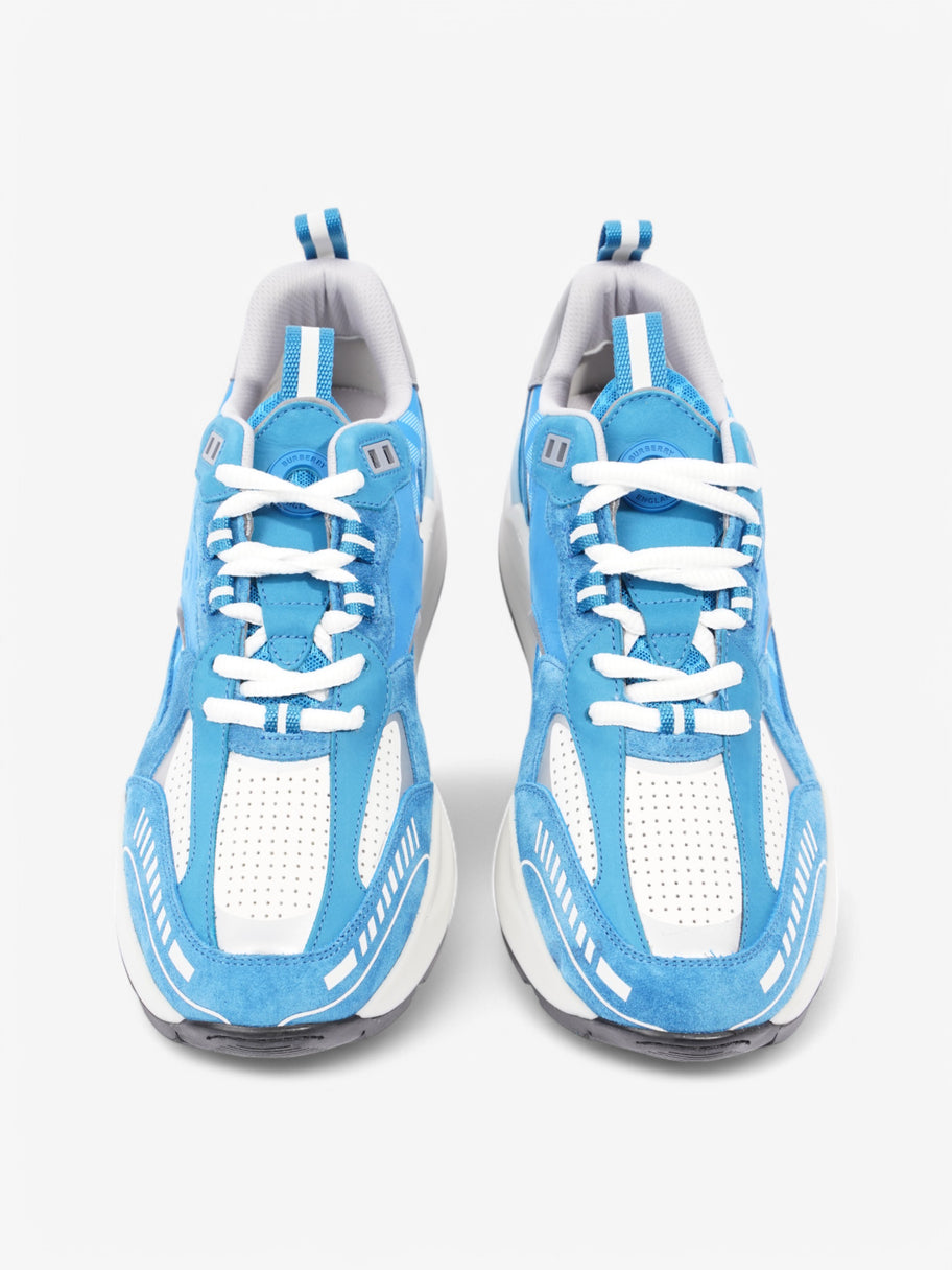 Burberry Sean Trainer Blue Suede EU 42 UK 8 Image 8
