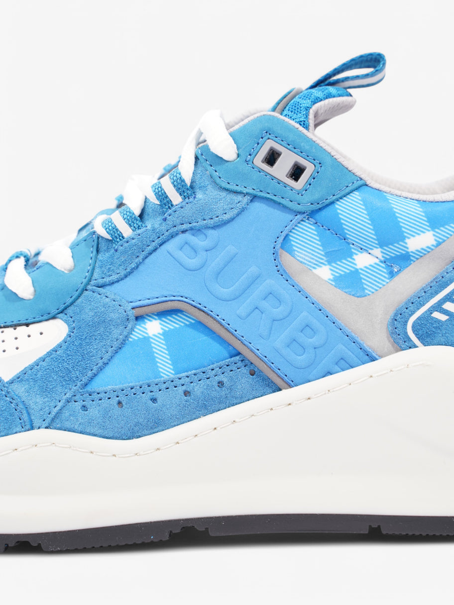 Burberry Sean Trainer Blue Suede EU 42 UK 8 Image 9