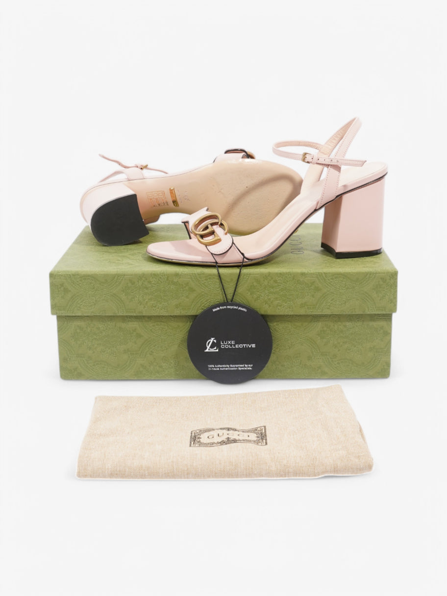 Gucci GG Sandals 70 Pink Leather EU 38.5 UK 5.5 Image 10