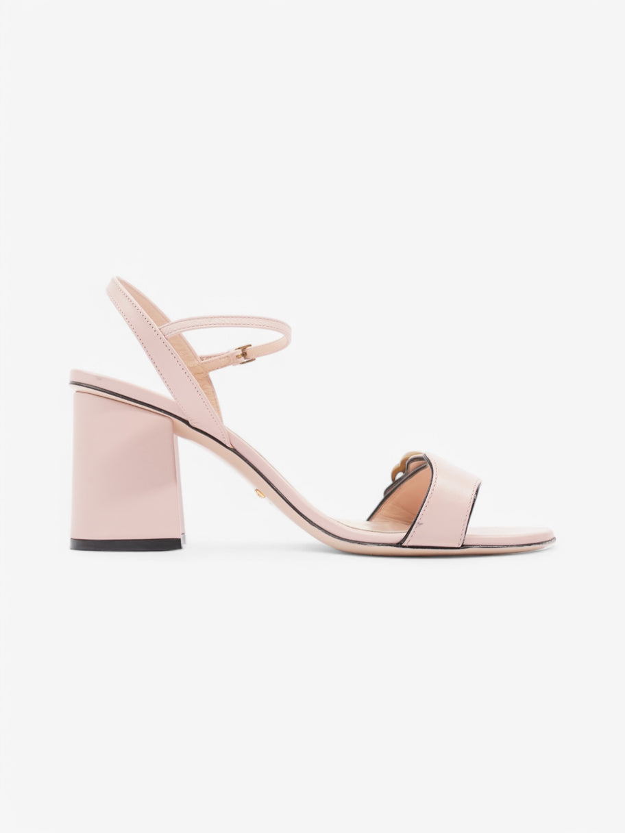 Gucci GG Sandals 70 Pink Leather EU 38.5 UK 5.5 Image 4