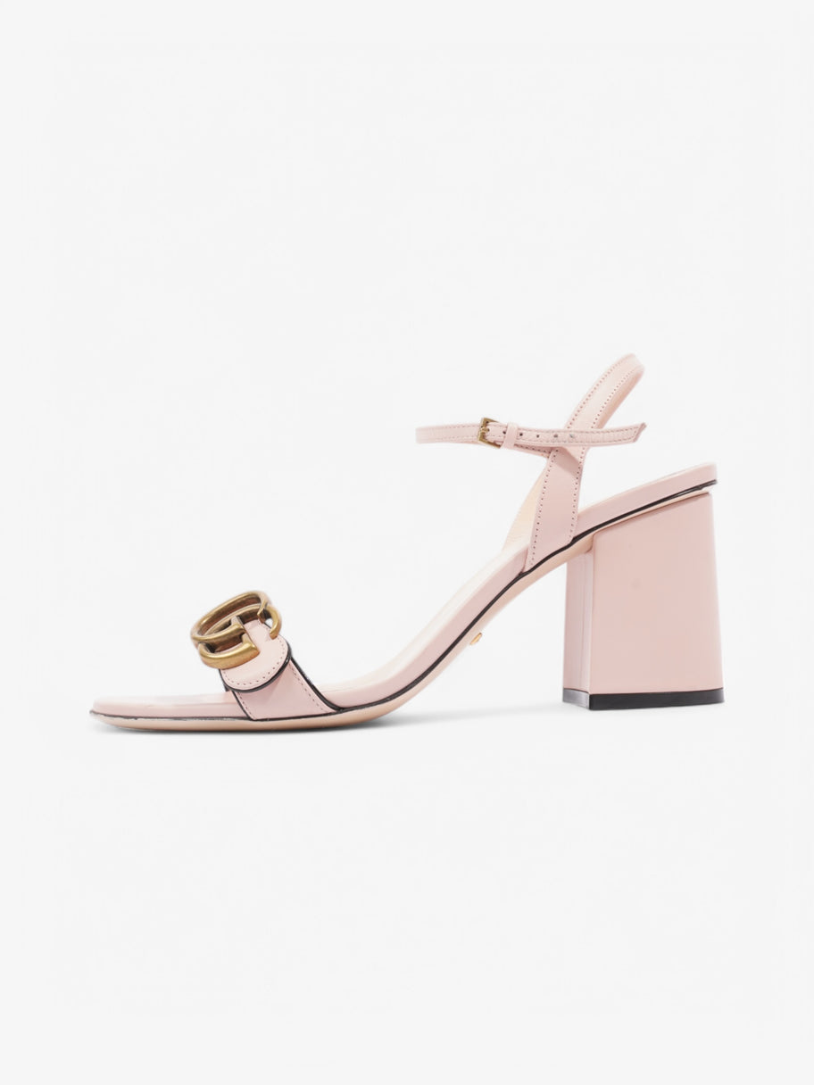 Gucci GG Sandals 70 Pink Leather EU 38.5 UK 5.5 Image 5