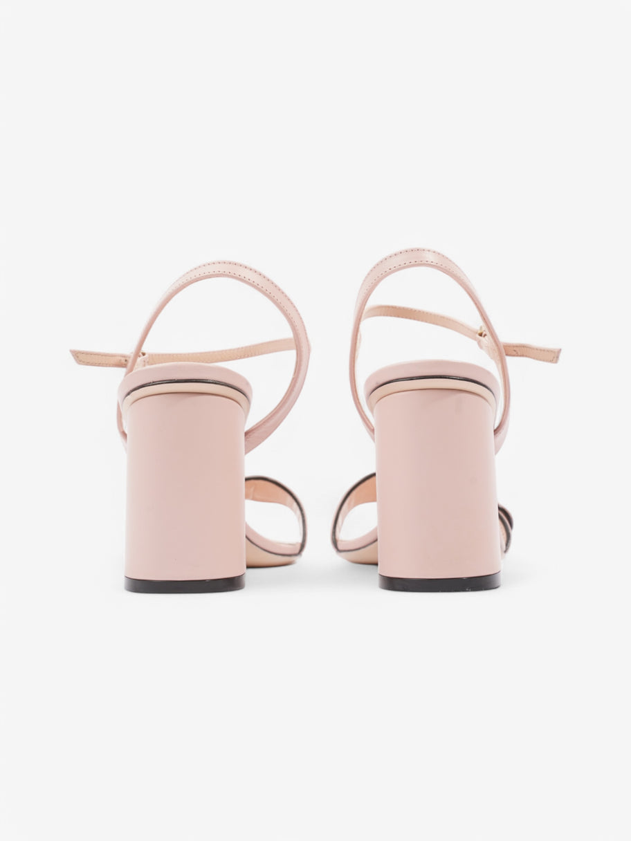 Gucci GG Sandals 70 Pink Leather EU 38.5 UK 5.5 Image 6