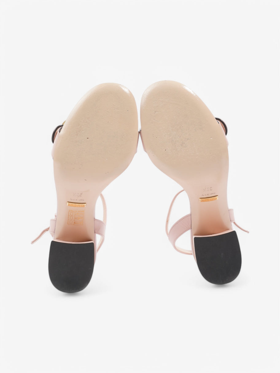 Gucci GG Sandals 70 Pink Leather EU 38.5 UK 5.5 Image 7