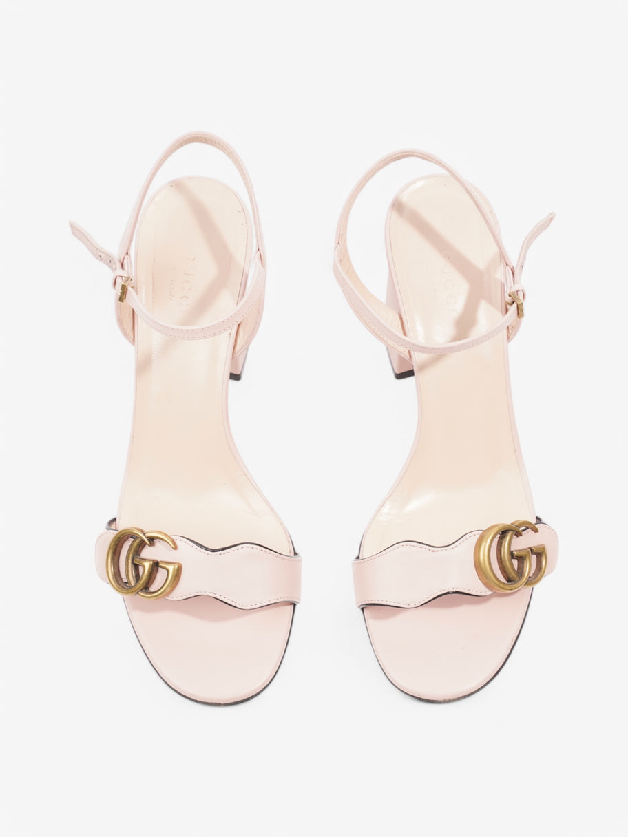 Gucci GG Sandals 70 Pink Leather EU 38.5 UK 5.5 Image 8