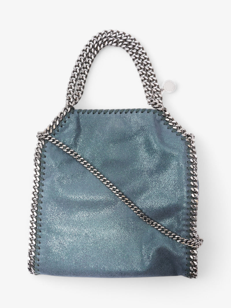  Stella McCartney Falabella Blue Faux Leather
