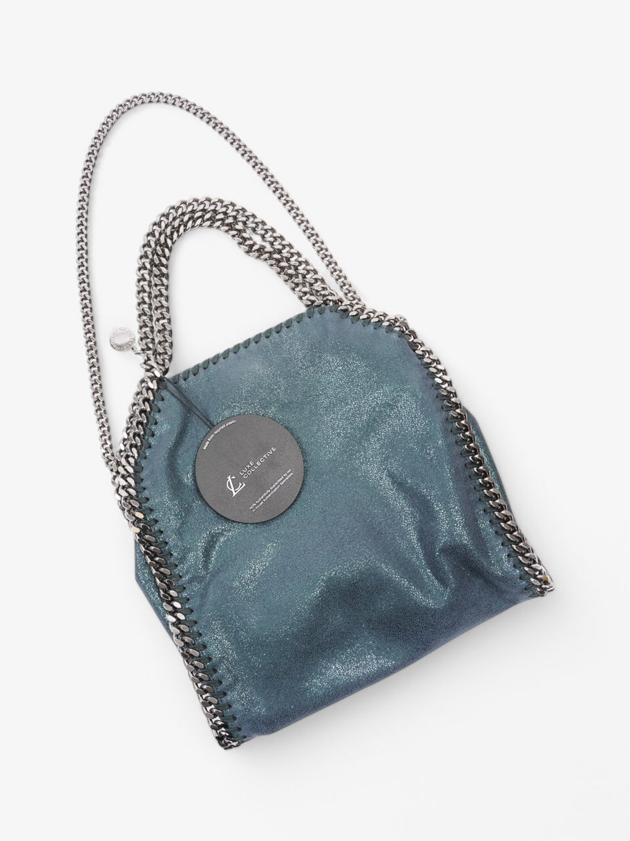 Stella McCartney Falabella Blue Faux Leather Image 9