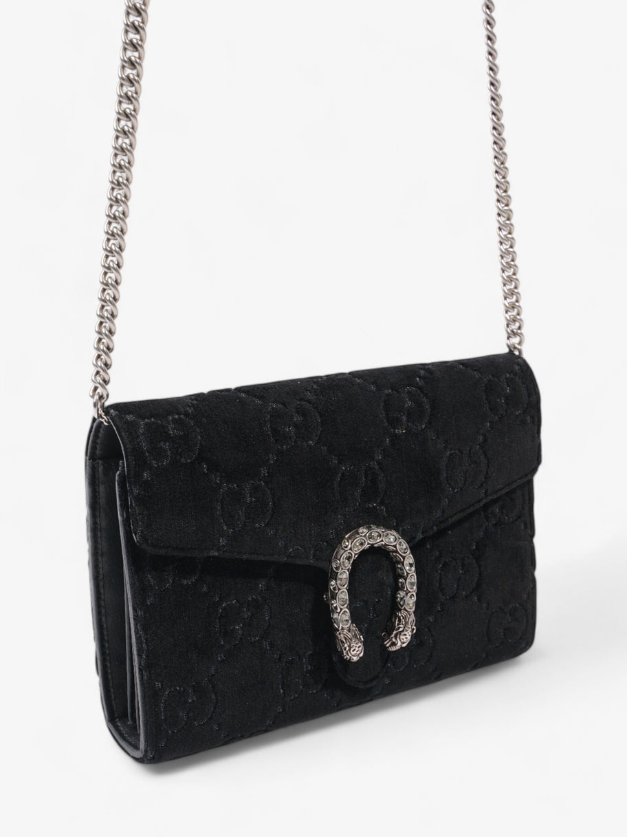 Gucci Dionysus Chain Wallet Black Velvet Image 7