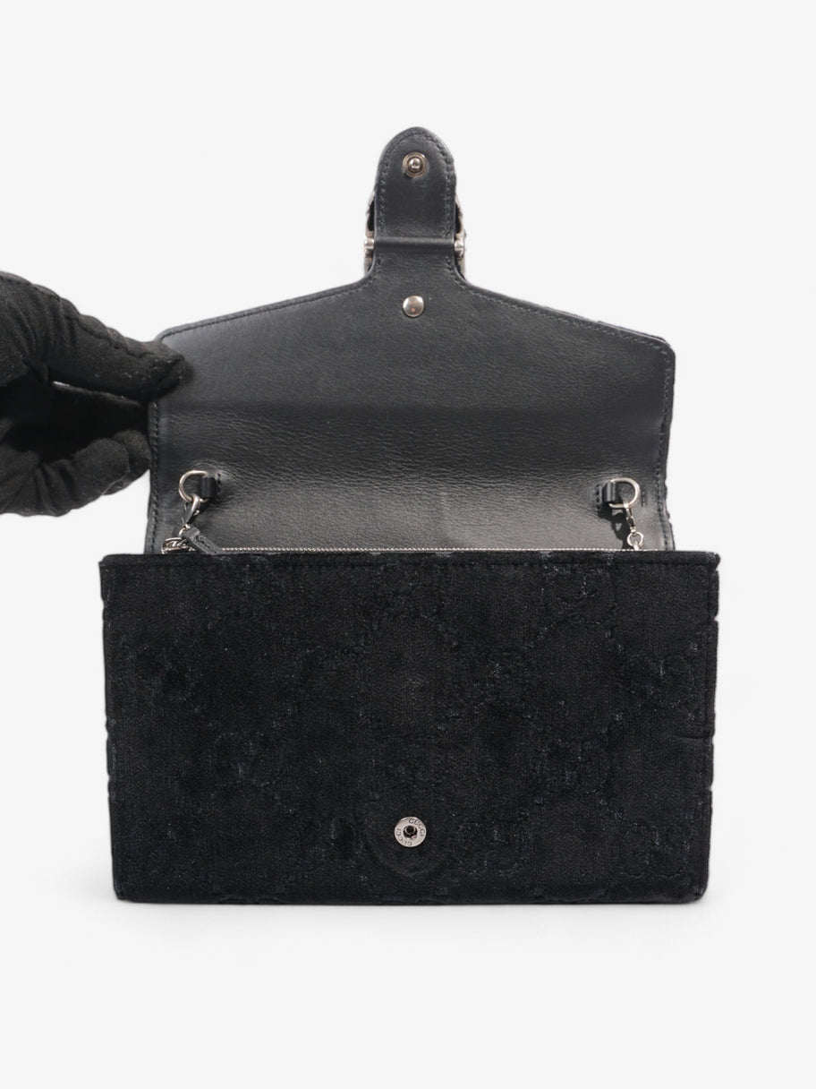 Gucci Dionysus Chain Wallet Black Velvet Image 8