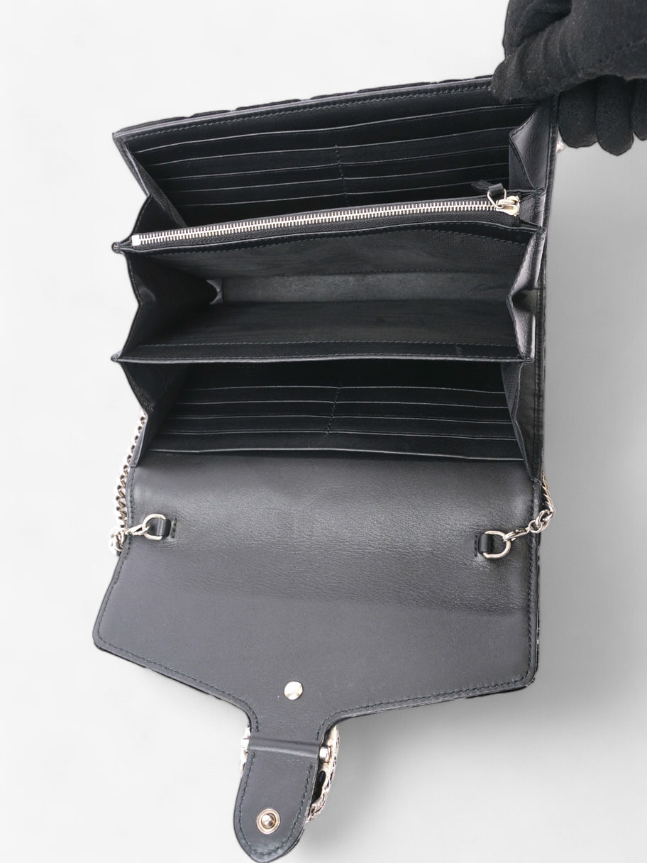 Gucci Dionysus Chain Wallet Black Velvet Image 9