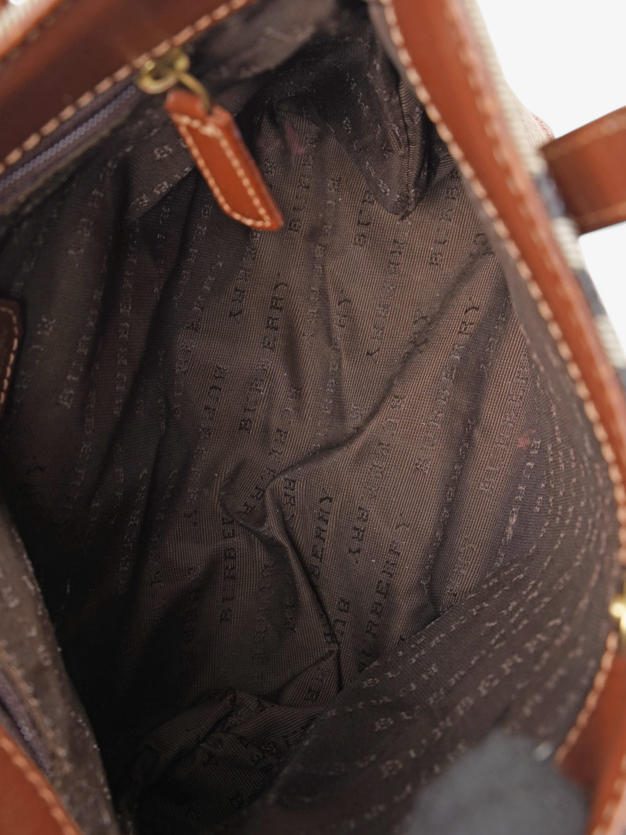 Burberry Handbag Nova Check Coated Canvas Image 7