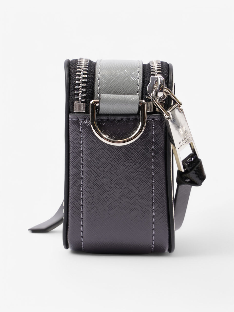 Marc Jacobs Snapshot Bag White  / Grey / Black Leather Image 3