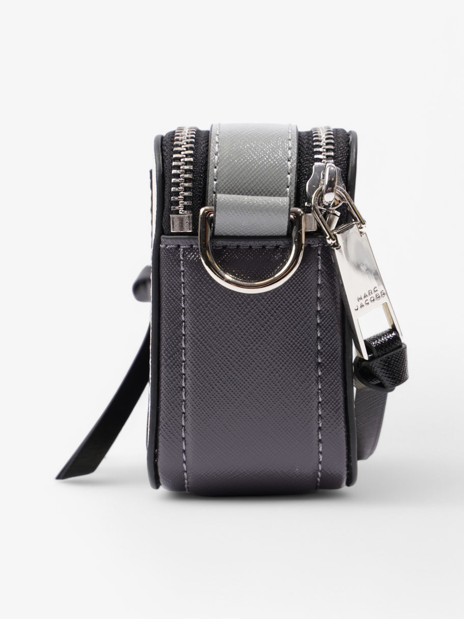 Marc Jacobs Snapshot Bag White  / Grey / Black Leather Image 5