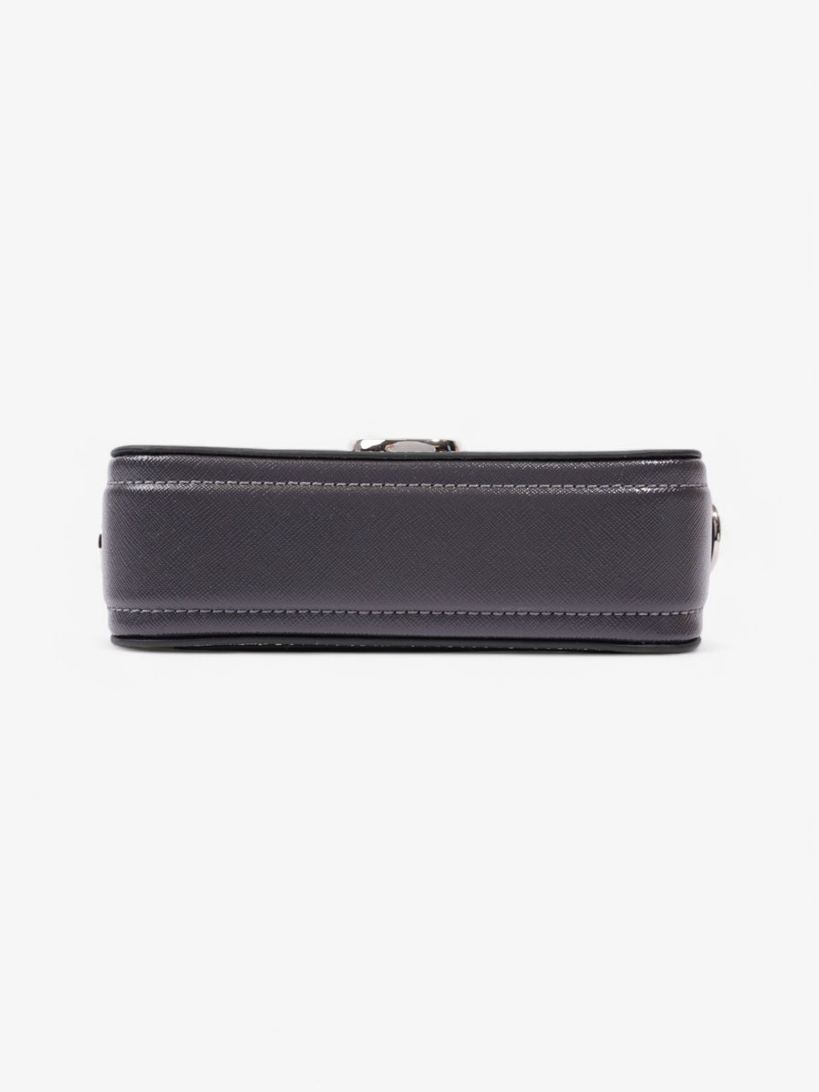 Marc Jacobs Snapshot Bag White  / Grey / Black Leather Image 6