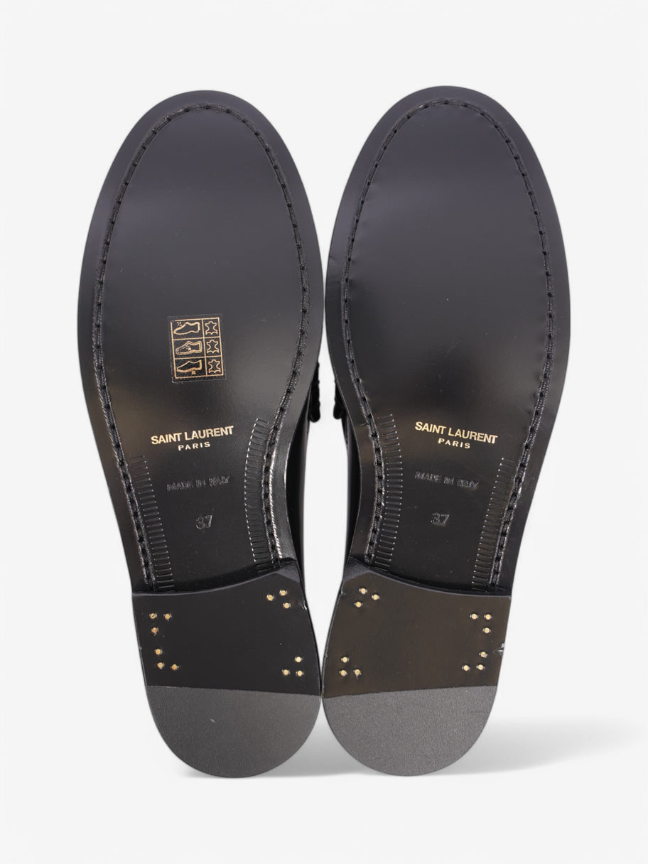 Saint Laurent Mules Black Leather EU 37 UK 4 Image 7