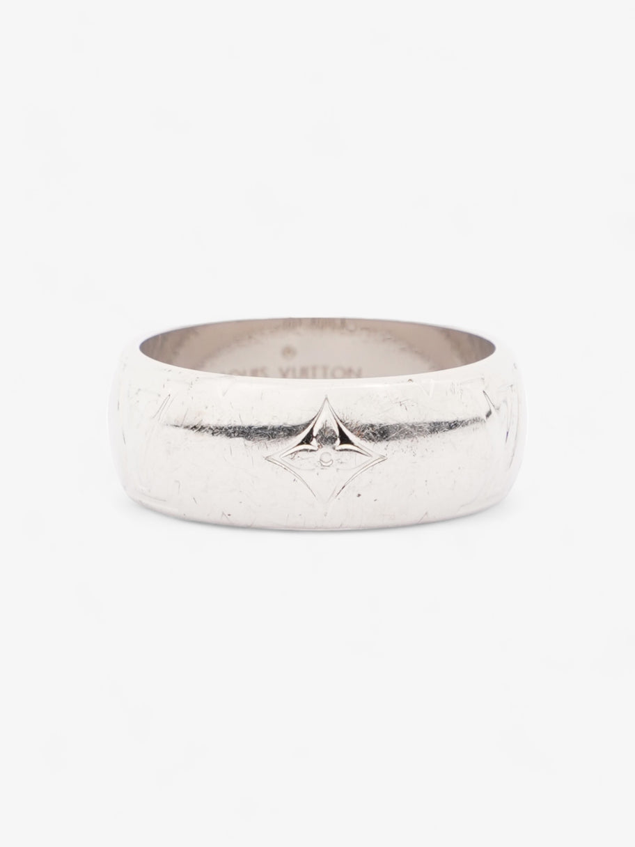 Louis Vuitton Monogram Ring Silver Base Metal Medium (60mm) Image 1