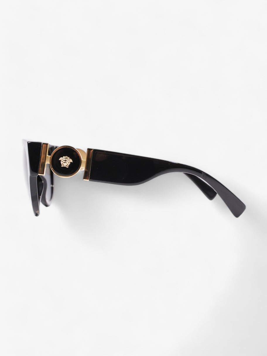 Versace Medusa Detailed Sunglasses  Black Acetate 140mm Image 2