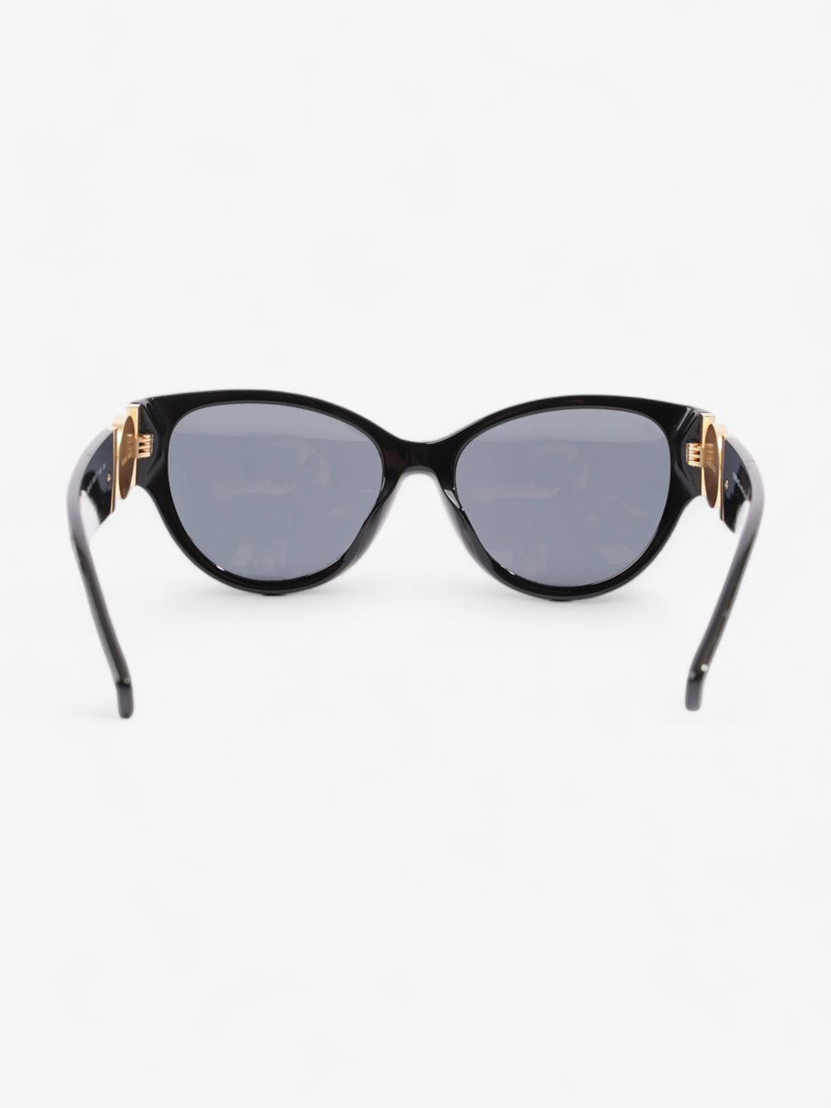 Versace Medusa Detailed Sunglasses  Black Acetate 140mm Image 3