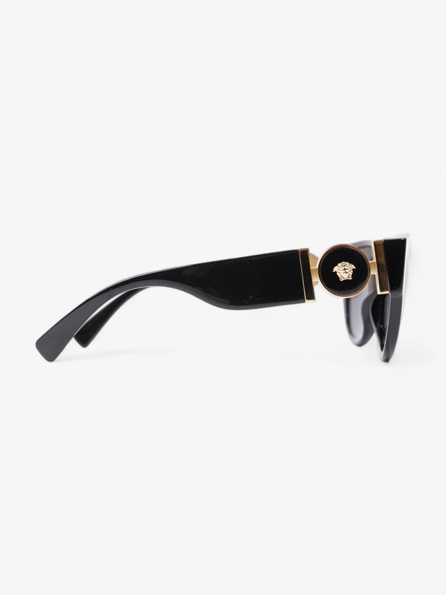 Versace Medusa Detailed Sunglasses  Black Acetate 140mm Image 4