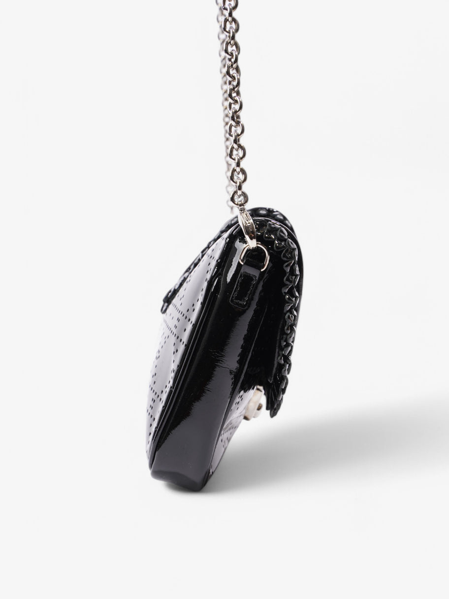 Christian Dior Shoulder Bag Black Patent Leather Image 5