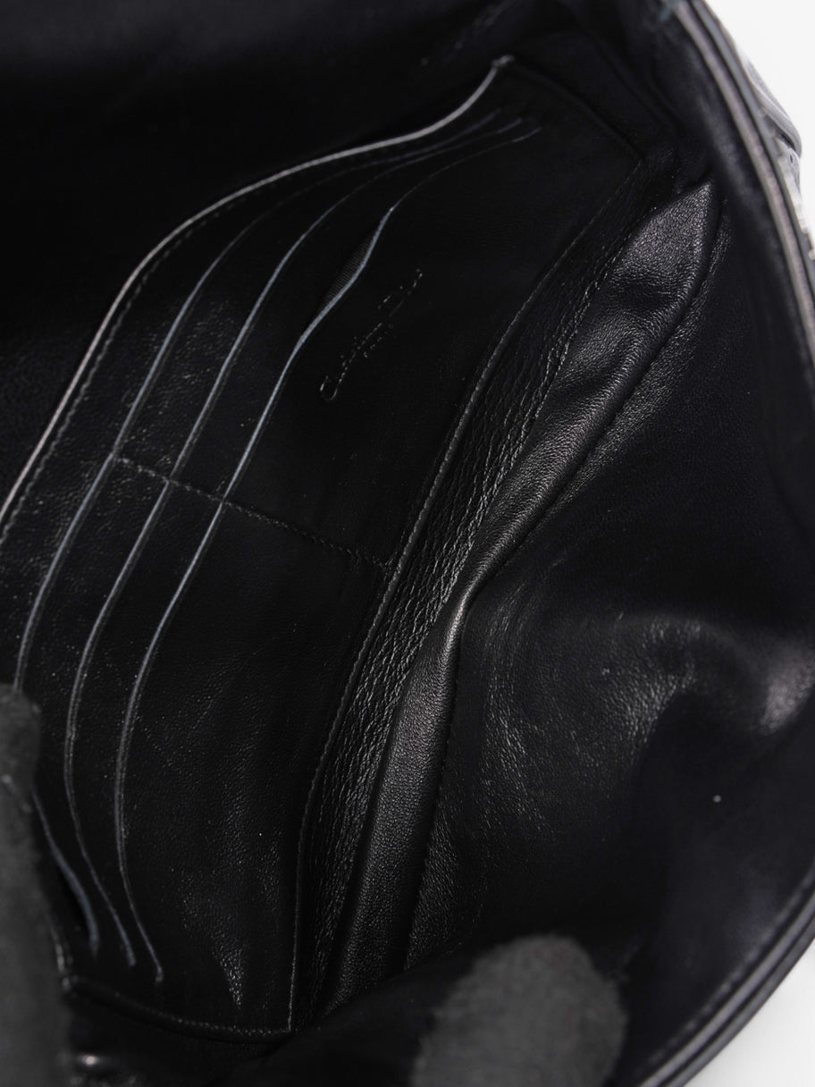Christian Dior Shoulder Bag Black Patent Leather Image 8