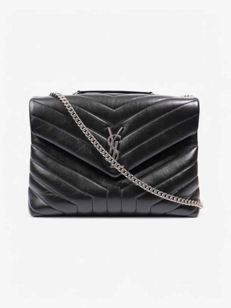  Saint Laurent LouLou Black Leather