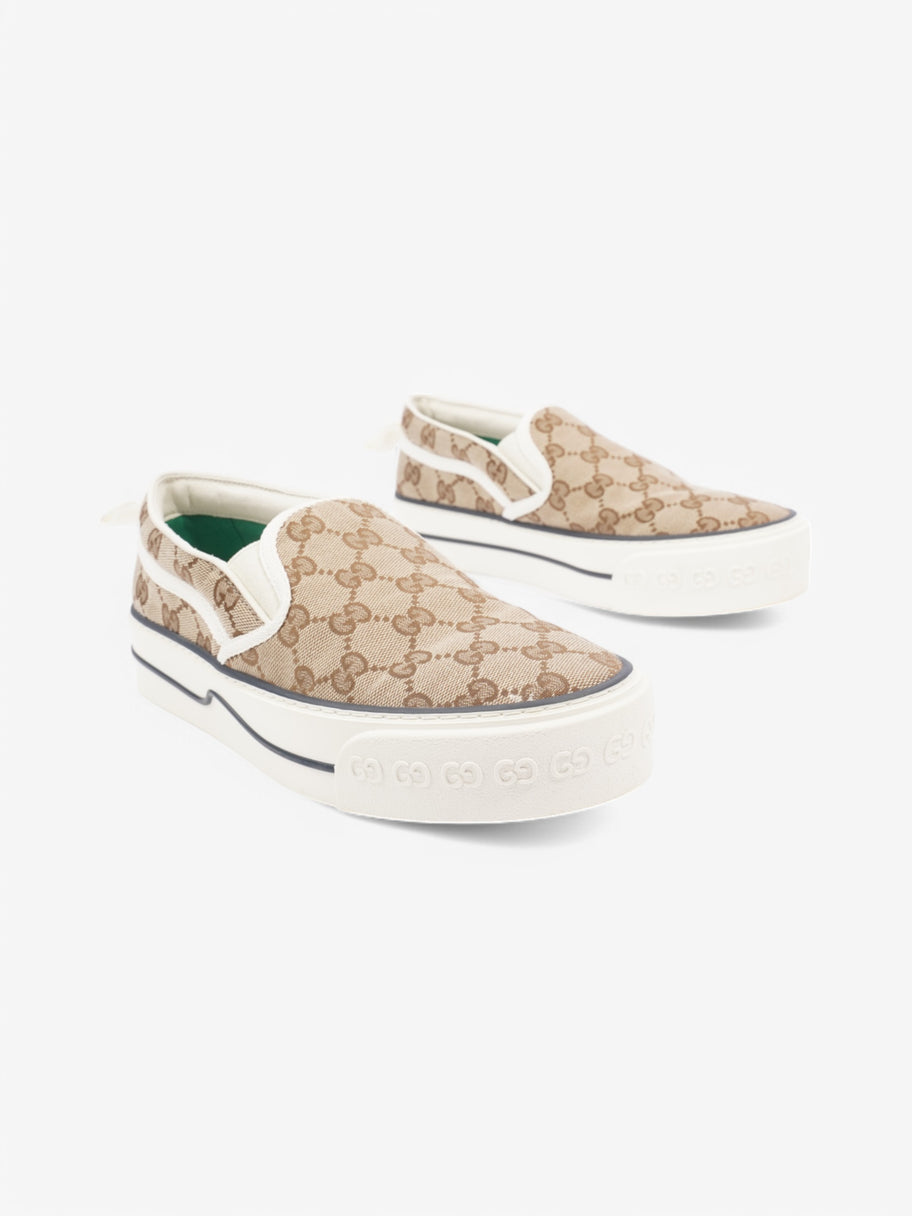 Gucci Tennis 1977 Beige  / White Canvas EU 38 UK 5 Image 2