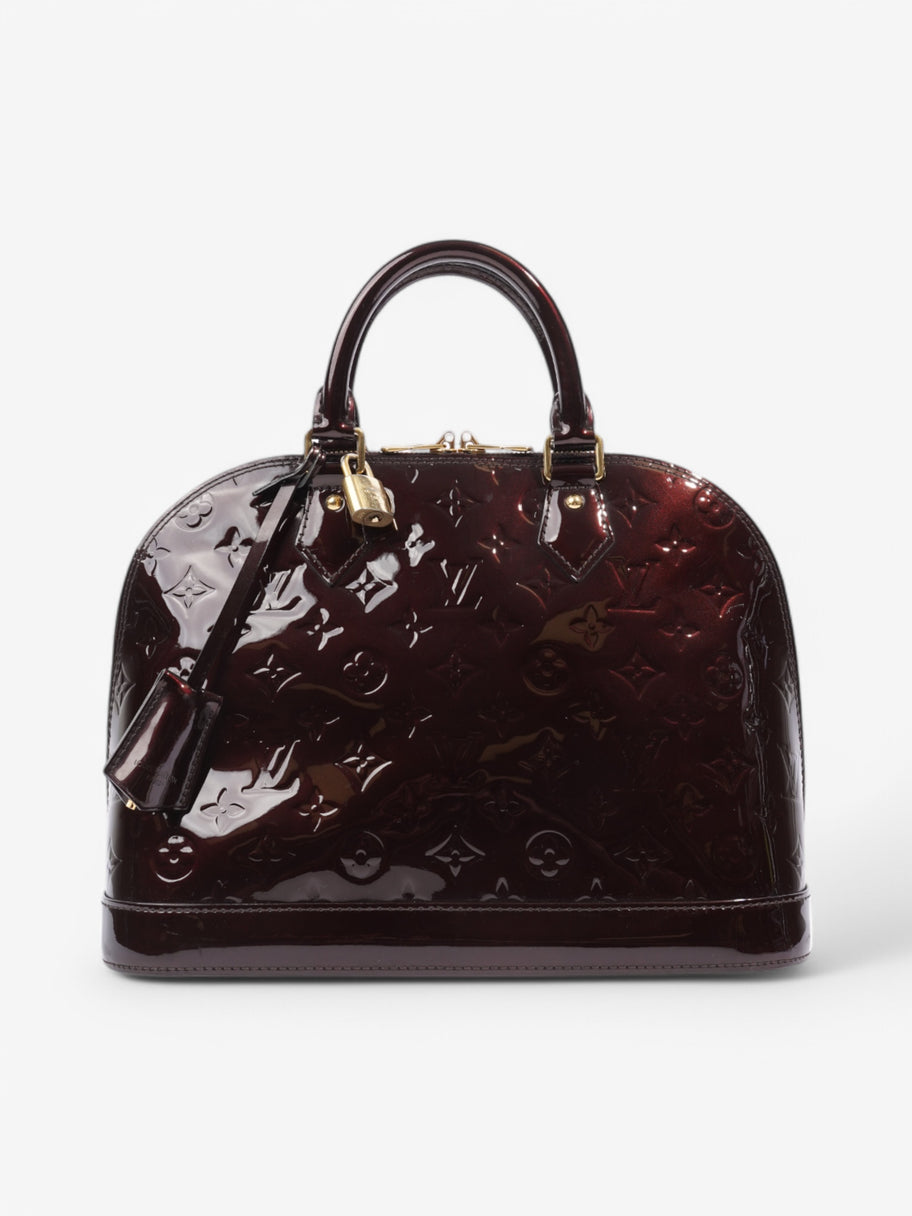 Louis Vuitton Alma Amarante Vernis Leather PM Image 1