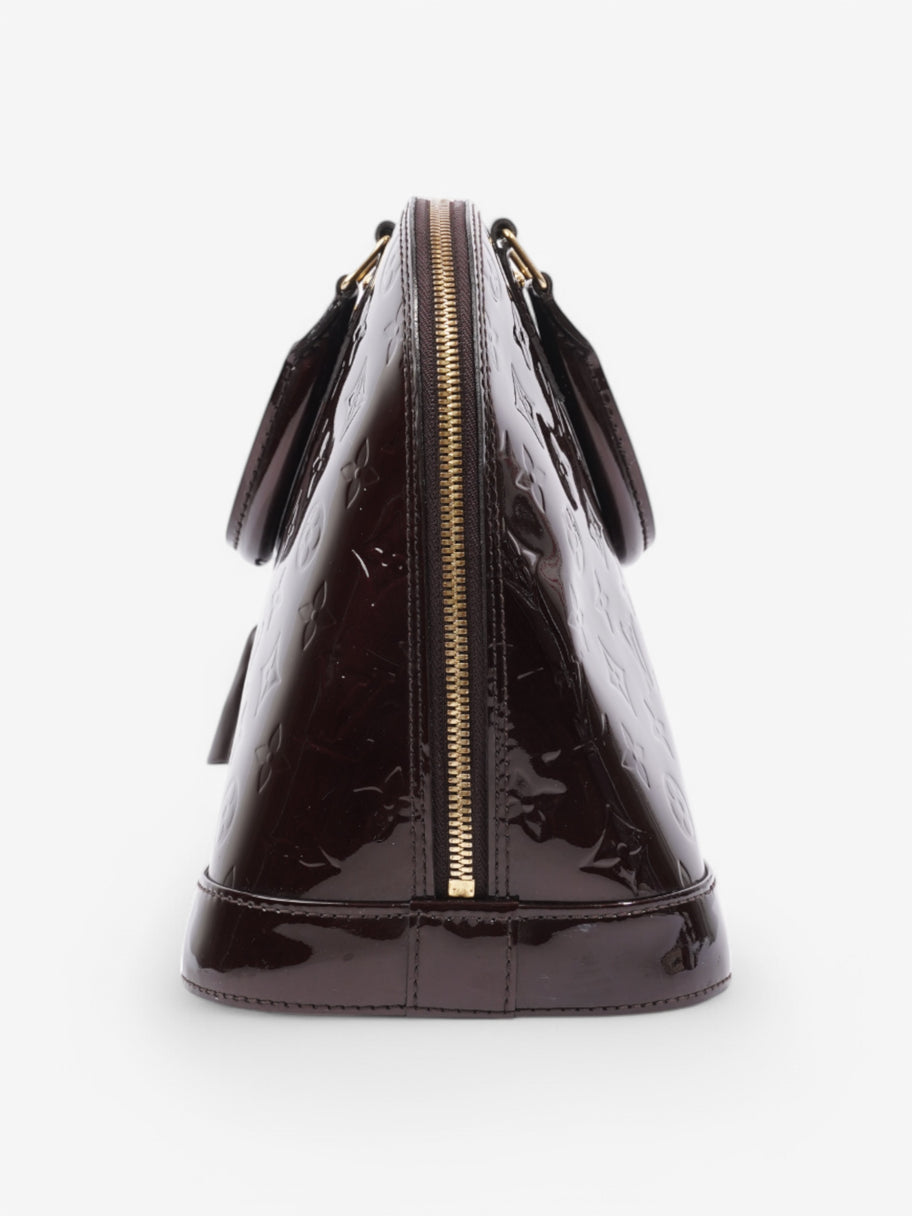 Louis Vuitton Alma Amarante Vernis Leather PM Image 3