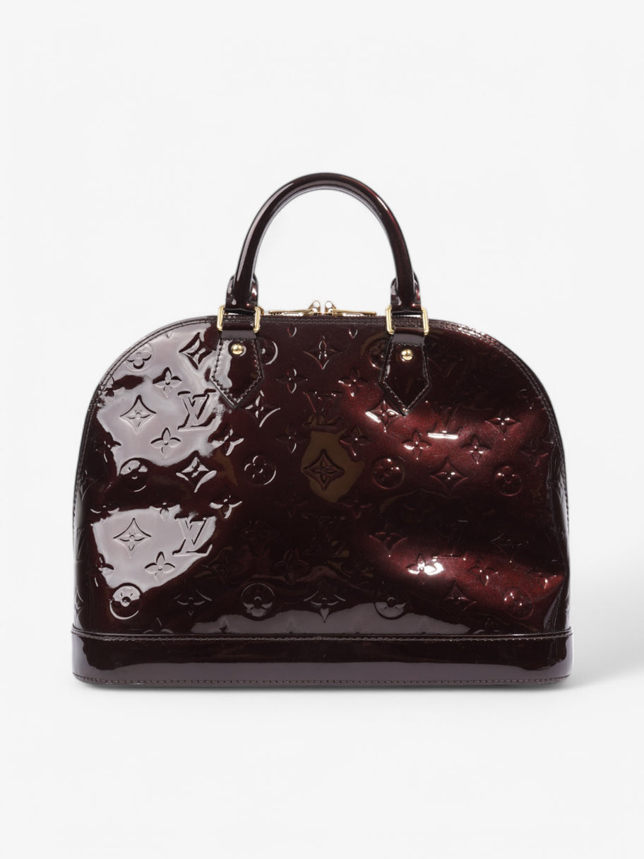 Louis Vuitton Alma Amarante Vernis Leather PM Image 4