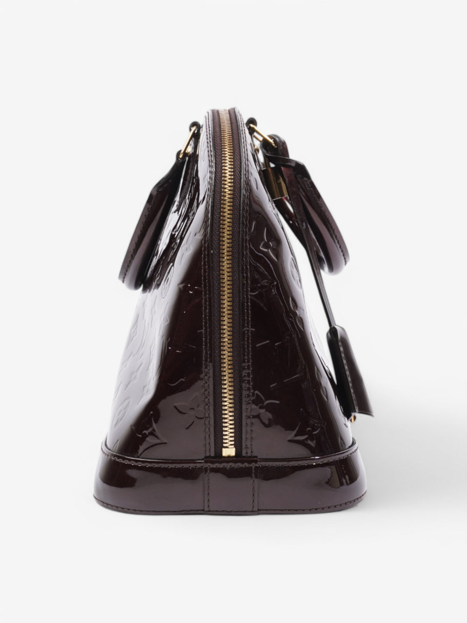 Louis Vuitton Alma Amarante Vernis Leather PM Image 5