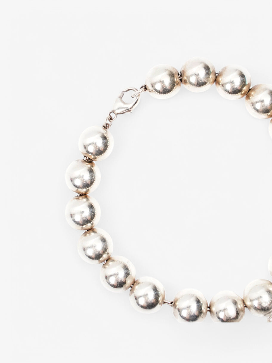 Tiffany and Co Beaded Bracelet Silver Silver Sterling 19cm Image 3