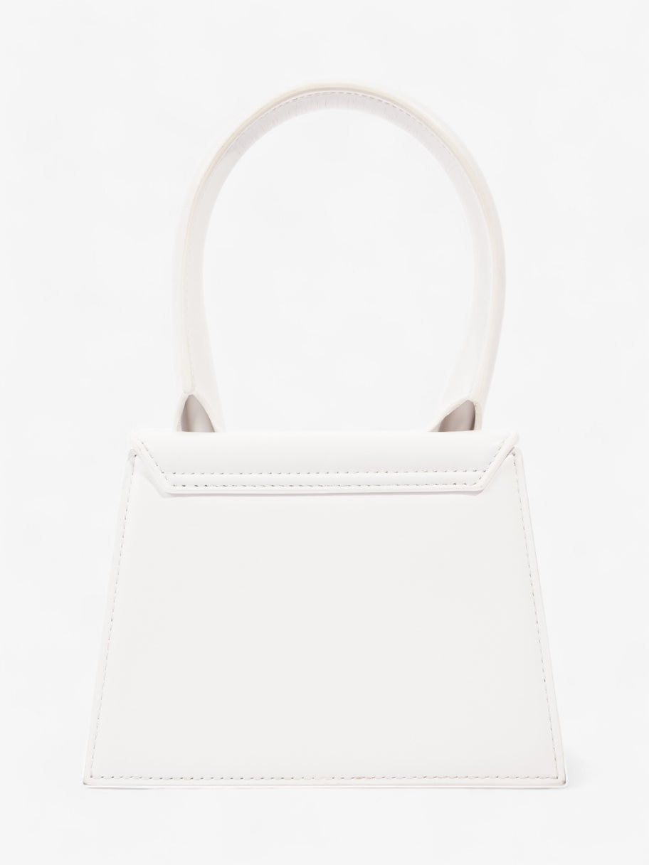 Jacquemus Le Chiquito Moyen White Leather Image 4