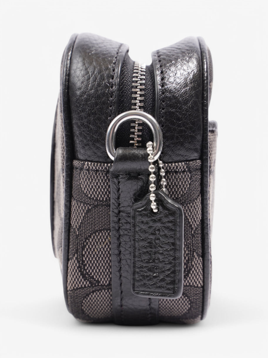 Coach Dempsey Camera Bag  Black / White Canvas Image 3