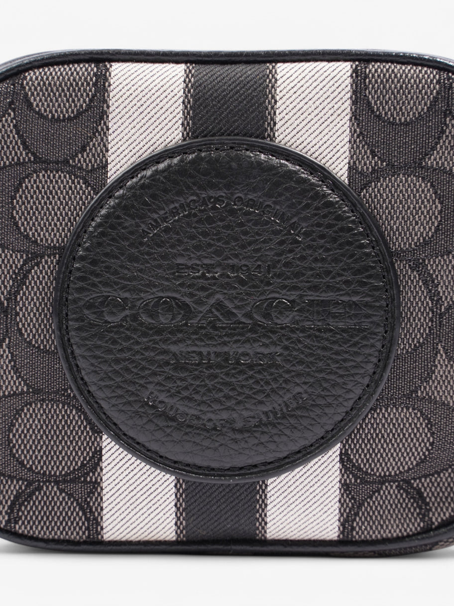 Coach Dempsey Camera Bag  Black / White Canvas Image 7