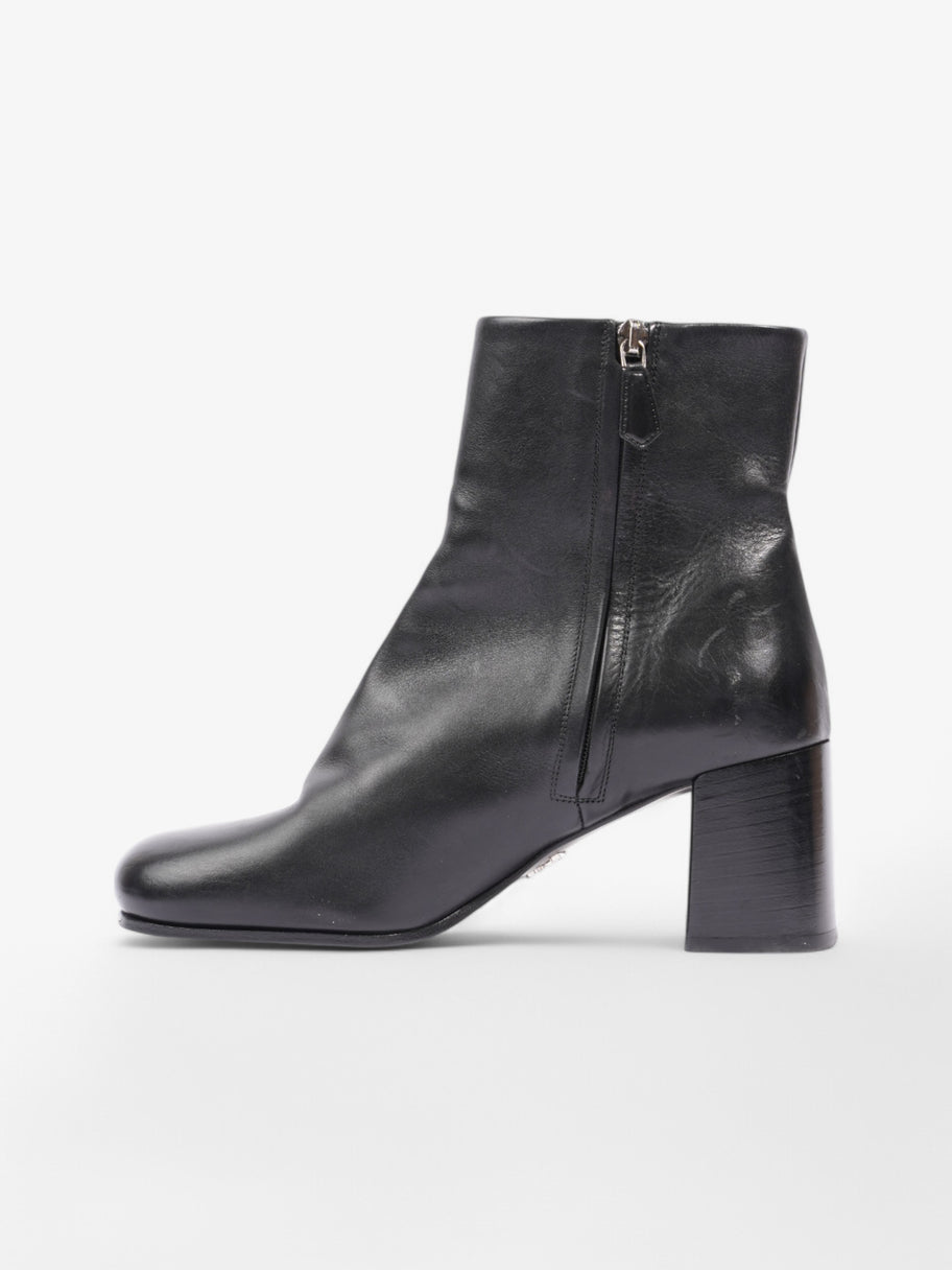 Prada Logo Ankle boots 60 / Black Leather EU 38 UK 5 Image 3